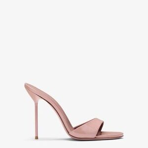 Paris Texas Lidia Pink Mule Heels